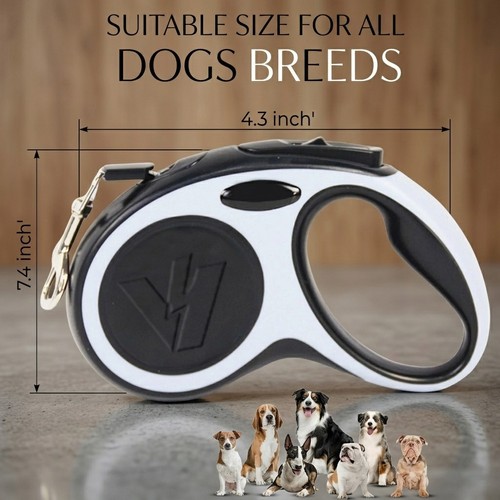 Retractable dog leash large - retractable,